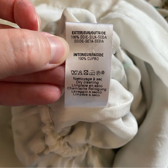 100% silk Longchamp dress - Picture 8 of 9